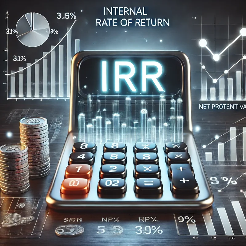 Internal Rate of Return — Finance calculator